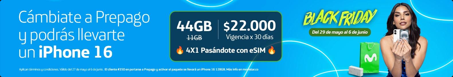 Movistar Prepago Pro y iphone