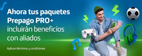 Movistar Prepago y Paquetes Prepago Pro mas 
