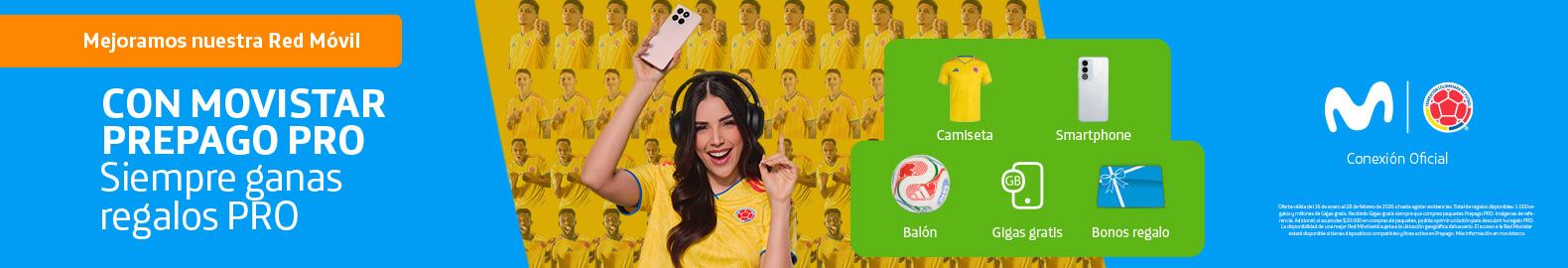 Movistar Prepago Pro y Siempre ganas navidad