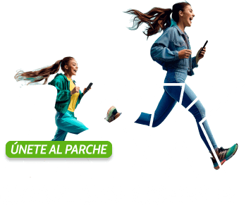 Chicas corriendo