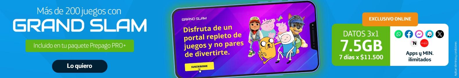 Movistar Prepago Pro y Grand Slam
