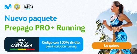 Movistar Prepago Pro y Reto Cartagena Running
