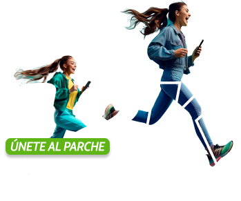 Chicas corriendo